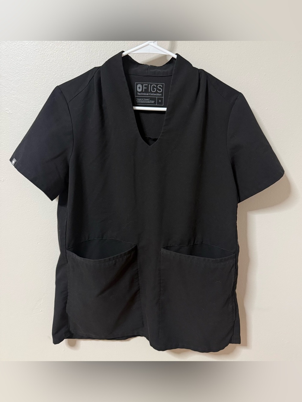 FIGS Banepa Scrub Top Womens Small Oversized Medical W18SW1008